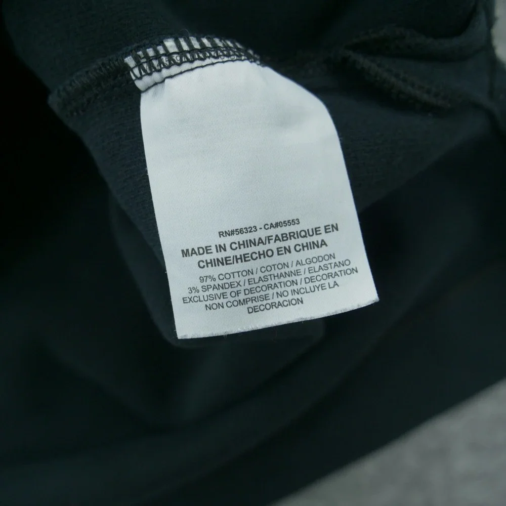 Nike Sportswear Top Womens Extra Large Black Metallic Polka Dot Graphic Print